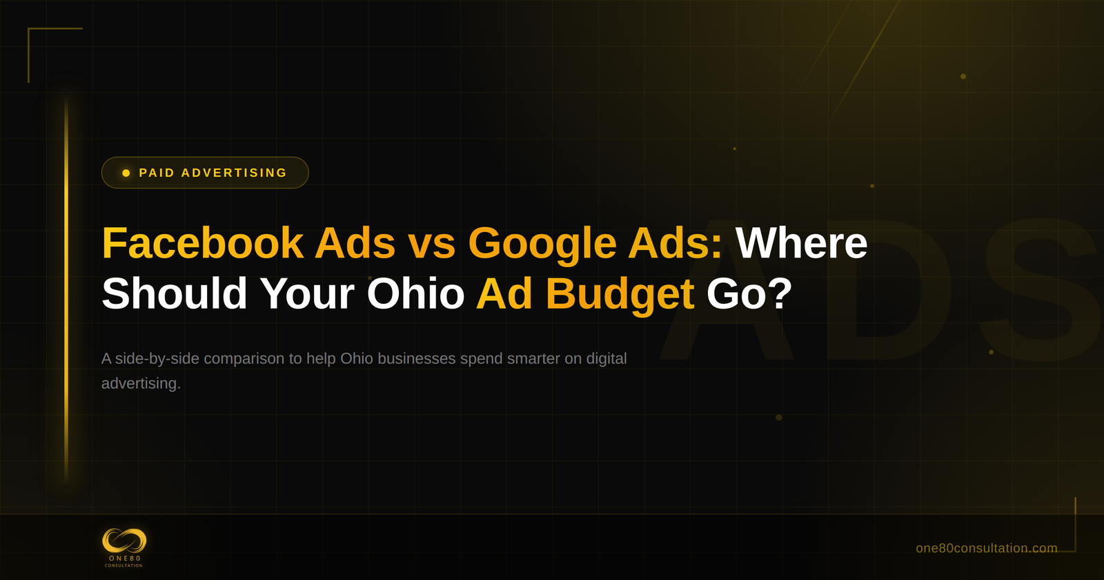 Facebook Ads vs Google Ads: Where Should Your Ohio Ad Budget Go?