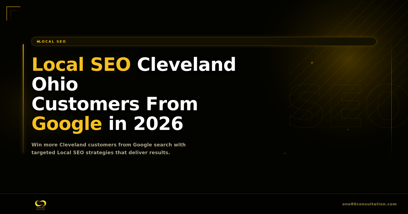 Local SEO Cleveland Ohio: Get More Customers From Google in 2026