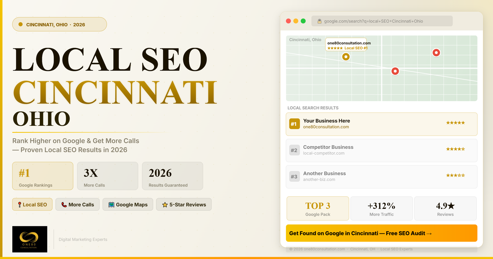 Local SEO Cincinnati Ohio: Rank Higher and Get More Calls in 2026