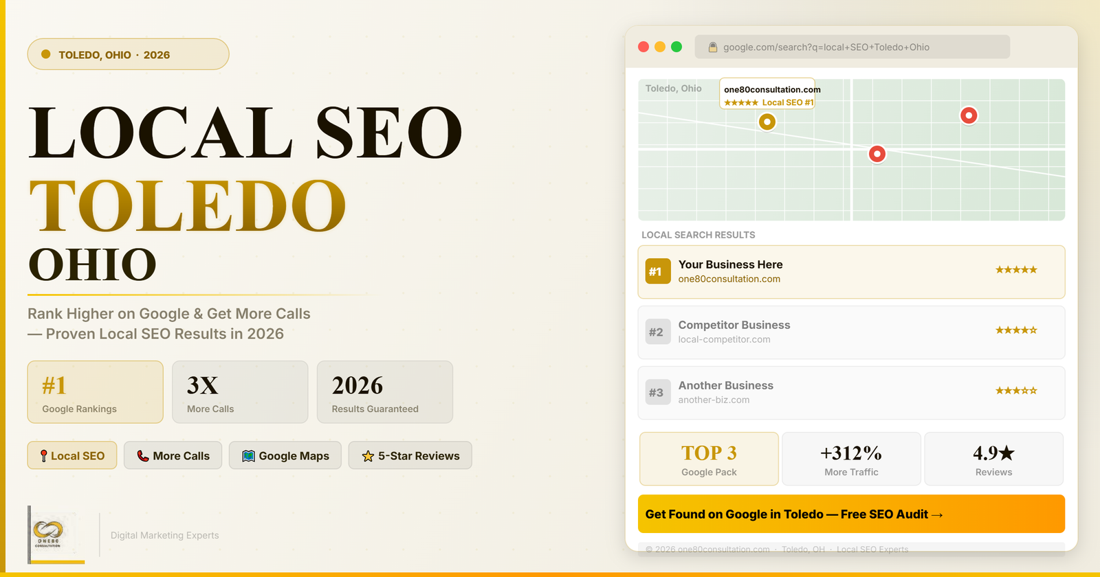 Local SEO Toledo Ohio: Get Your Toledo Business to the Top of Google